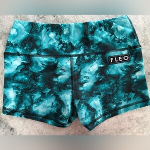 Fleo High Rise Original Shorts | Turquoise Stone